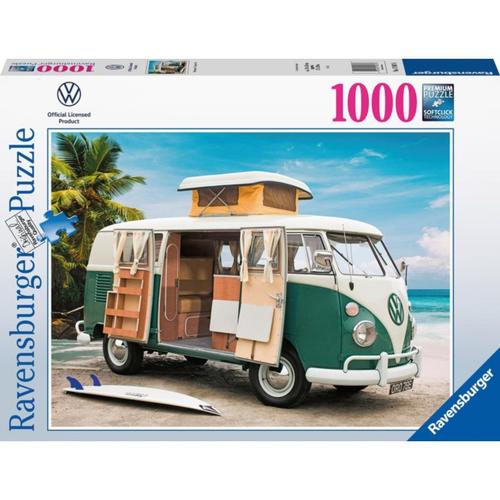 Puzzle 17087 - Volkswagen T1 Camper Van - 1000 Teile VW Puzzle
