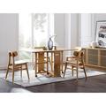 Latitude Run® Ebington Gateleg Dining Table Wood in Brown | 29.5 H in | Wayfair 75A920D2283D492581263DF410EBA261