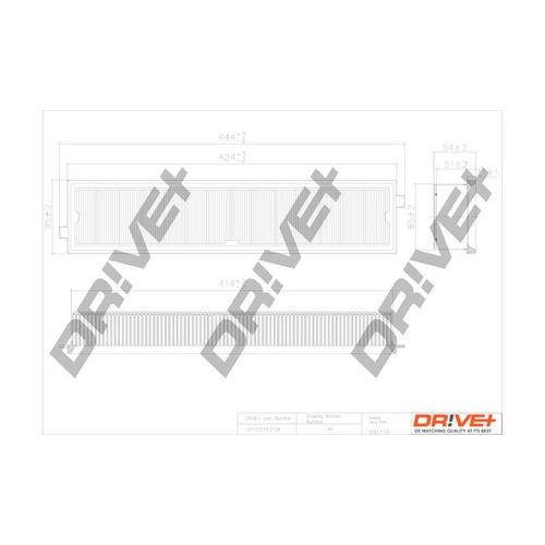 Drive+ Luftfilter für PEUGEOT CITROËN 1444VK 9650608480 1444PT DP1110.10.0134