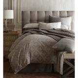 Dylan Grey Linen-Cotton French Ikat Duvet Cover Set