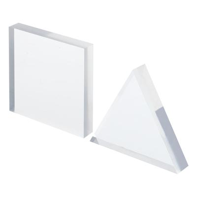 Triangle Square Photography Background Props Set, Acrylic Photo Props Clear