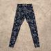 Nike Pants & Jumpsuits | 2/$20 Euc Nike Athletic Workout Leggings - Navy Blue Floral - Women’s Small | Color: Blue/White | Size: S