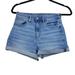 American Eagle Outfitters Shorts | American Eagle Outfitters Mom Short Blue Denim Jean Shorts Size 00 | Color: Blue | Size: 00