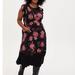 Torrid Dresses | Midi Studio Knit Dress | Color: Black/Pink | Size: 2x