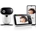 Motorola Nursery PIP1610 HD Wifi Video Baby Monitor with 5 inch HD 720p Parent Unit and Motorola Nursery 1080p App - Remote pan, tilt and Zoom - Two Way Talk - Secure and Private