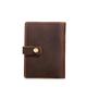 Handmade Ultra-Thin Wallet Business Document Bag Retro Card Holder Passport Holder Passport Holder (Color : A Size : 14.5 * 10 * 1.5cm) little surprise