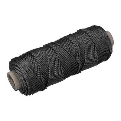 Twisted Nylon Mason Line Black 100M 1.5MM Dia for DIY Projects