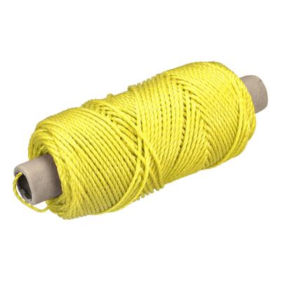 Twisted Nylon Mason Line Yellow 100M/109 Yard 3MM Dia for DIY Projects