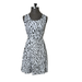 Athleta Dresses | Athleta Printed Sweet Saturday Dress Black & White Faux Wrap Dress Xs | Color: Black | Size: Xs