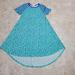 Lularoe Dresses | 2/$10 Lularoe Dress Xs Striped Carly Style | Color: Blue/Green | Size: Xs