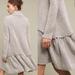 Anthropologie Dresses | Anthropologie X Moth Eira Turtleneck Sweater Dress | Color: Gray | Size: Xsp