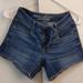 American Eagle Outfitters Shorts | American Eagle Denim Short Shorts | Color: Blue | Size: 0