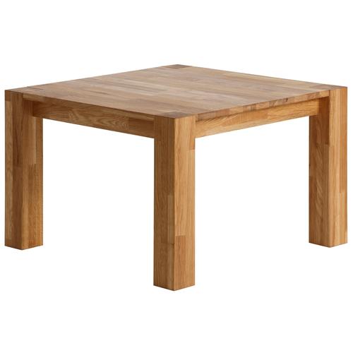 Couchtisch WOLTRA Tische Gr. B/H/T: 70 cm x 45 cm x 70 cm, braun (eiche) Couchtisch Eckige Couchtische Holz-Couchtische eckig Tisch in zwei Größen