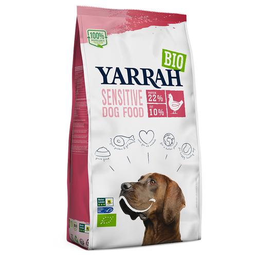 2kg Yarrah Bio Sensitive mit Bio Huhn & Bio Reis Hundefutter trocken