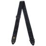 Ernie Ball Black Checkers Jacquard Strap