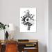 East Urban Home Botanical Black & White III by Kelly Donovan - Gallery-Wrapped Canvas Giclée Print Metal in Black/Gray/White | Wayfair