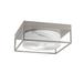 Orren Ellis Kyleigh 12" 2-Light Flush Mount Light Glass in White | 5 H x 12 W x 12 D in | Wayfair 90158B4314FC4CA5A691824D10EEEF36