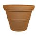 Charlton Home® Alojzia Resin Pot Planter Resin/Plastic in Brown | 16 H x 16 W x 16 D in | Wayfair 0E989CF914BD44E3B1BBB5FDD2597473