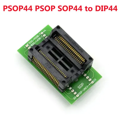 Prise d'adaptateur de programmeur de prise de test IC vitesse de lecture rapide SOP44 à DIP44