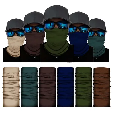 Masque Bandana pour Homme Foulard de la raq Bracelet Masques Militaires Équipement de Pêche