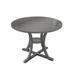 5-Piece Round Dining Table and 4 Fabric Chairs