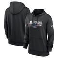 "Nike Cleveland Browns 2022 NFL Crucial Catch Therma Performance Sweat à capuche pour femme Noir"