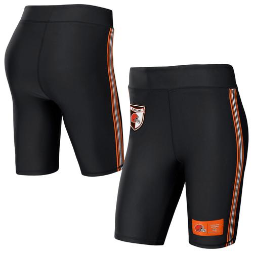 Damenbekleidung von Erin Andrews Schwarze Cleveland Browns Bikershorts