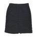 J. Crew Skirts | J.Crew The Pencil Skirt Polka Print Size 4 Womens Dark Gray Black Career Casual | Color: Black/Gray | Size: 4