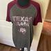 Adidas Shirts | Adidas Texas A&M Tee Shirt - Unisex Large | Color: Gray/Red | Size: L
