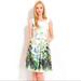 Kate Spade Dresses | Kate Spade New York Jillian Watercolor Dress-Euc! | Color: Cream | Size: 4