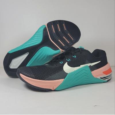 Nike Shoes | Nike Metcon 7 Green Teal Pink Black Cz8280-038 Women's Size 7.5 Shoes Sneakers | Color: Black/Blue | Size: 7.5