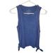 American Eagle Outfitters Tops | American Eagle Sleeveless Side Tie Tank Top Size Xxs Vintage Wash Blue | Color: Blue | Size: Xxs