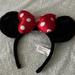 Disney Accessories | Disneyland’s Minnie Mouse Headband - Disney | Color: Black/Red | Size: Osg