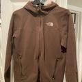 The North Face Jackets & Coats | Lightweight Brown Northface Jacket With Hood | Color: Brown | Size: M
