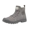 Winterboots PALLADIUM "PAMPA HI ZIP WL W", Damen, Gr. 42, schwarz (cloudburst, charcoal, gray), Leder, sportlich, Schuhe, Winterschuhe, Schnürboots, Winterstiefel, Snowboots, gefüttert
