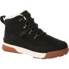 Wanderschuh THE NORTH FACE "W SIERRA MID LACE WP", Gr. 39, schwarz, Leder, sportlich, Schuhe, wasserdicht und wärmend