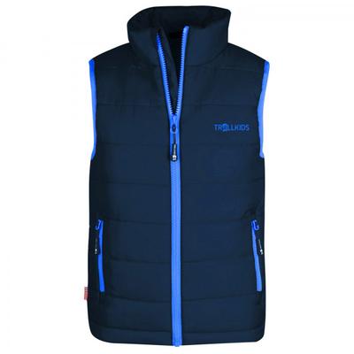 Trollkids - Kids Trondheim Vest - Kunstfaserweste Gr 128 blau