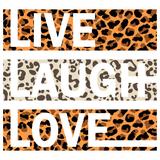 DS Inspirational Decals, LLC Live Laugh Love Wall Decal Vinyl in Brown/Gray | 20 H x 19 W in | Wayfair maria424-multi 19x20
