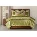 Smithsonian Sparkling Lime Duvet Cover & Insert Set Polyester/Polyfill/Microfiber/Velvet in Green | King Duvet Cover + 5 Shams + 3 Pillows | Wayfair