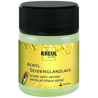 Acryl-Seidenglanzlack auf Kunstharzbasis transparent 50 ml Verzierfarbe - Kreul