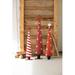 The Holiday Aisle® Set of 3 Painted Christmas Topiaries Metal | 36 H x 8 W x 4 D in | Wayfair A78ED2AEA4EF4760B4234AC8297F1BC6
