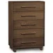 Copeland Furniture Sloane 5 Drawer Dresser - Wide - 2-SLO-52-71