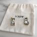 J. Crew Jewelry | J Crew Diamond Drop Earrings Never Worn | Color: Gold | Size: Os