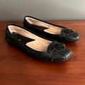 Michael Kors Shoes | Michael Kors Fulton Leather Moccasin Black Flats Size 9 | Color: Black | Size: 9