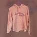 American Eagle Outfitters Tops | American Eagle Hooded Sweater | Color: Pink/Red | Size: Mj