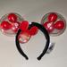 Disney Accessories | Authentic Disney Parks Merchandise. Light Up Mickey Mouse Holiday Headband | Color: Black/Red | Size: Os