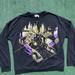 Disney Shirts | Disney Thanos Infinity Gauntlet Light Up Sweatshirt Size Xl | Color: Black | Size: Xl