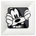 Disney Storage & Organization | Disney Trinket Tray 5-9/16” Goofy Black White Square | Color: Black/White | Size: 5-9/16”