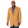 Men's Big & Tall KS Signature Corduroy Blazer by KS Signature in Tan (Size 58)