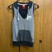 Nike Tops | Nike Black And Gray Sport Tank Top With Hood | Color: Black/Gray | Size: S